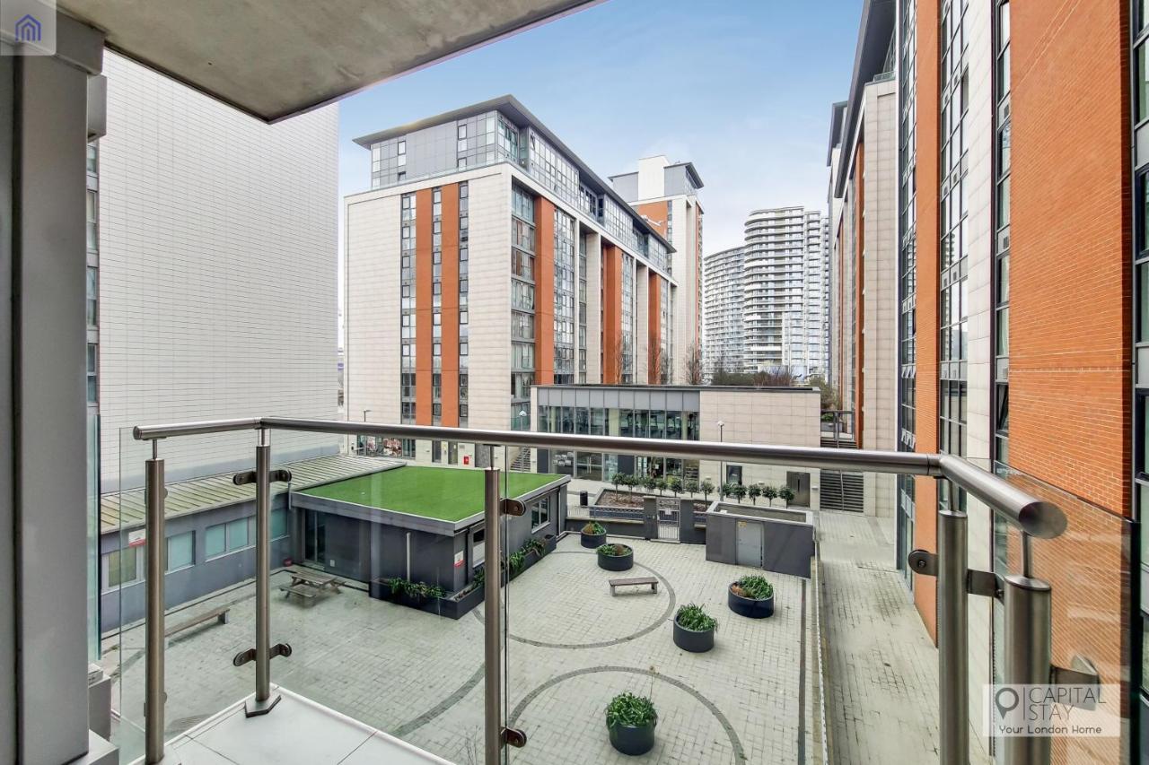 Fully Serviced Two Bed Apartment By Excel & O2 London Eksteriør billede