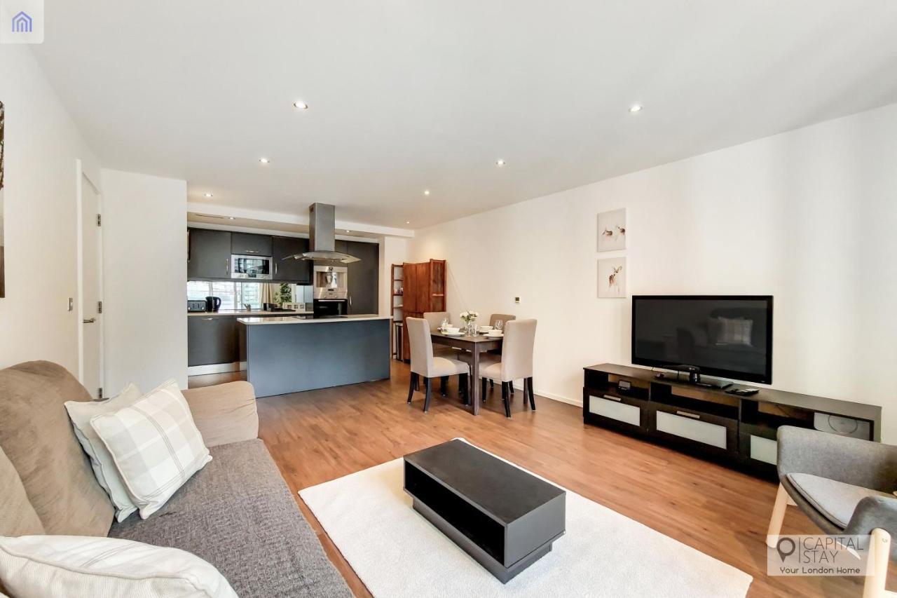 Fully Serviced Two Bed Apartment By Excel & O2 London Eksteriør billede