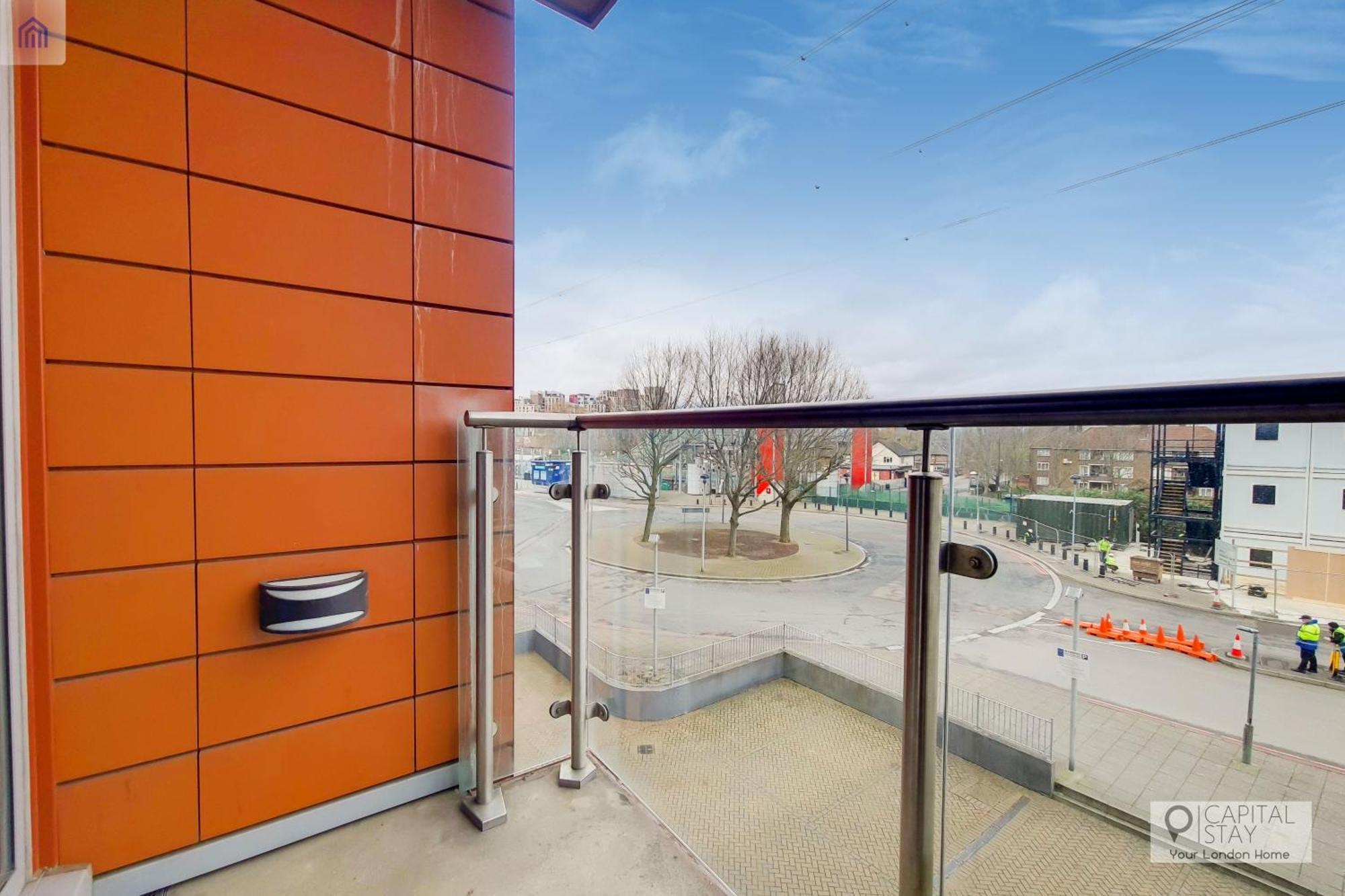 Fully Serviced Two Bed Apartment By Excel & O2 London Eksteriør billede